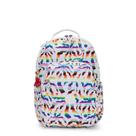 Mochila Kipling Seoul para laptop de 15" resistente e espaçosa Mochila Kipling Seoul para laptop de 15" resistente e espaçosa