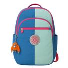 Mochila Kipling Seoul XL C/ Porta Notebook Azul Chromapop Mochila Kipling Seoul XL C/ Porta Notebook Azul Chromapop