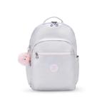 Mochila Kipling Seoul Xl Prata