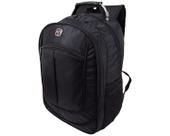 Mochila KL Masculina Executiva Preta Notebook Cabo de Aço