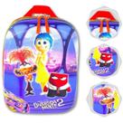 Mochila Lancheira Infantil com Alças e Relevo 3D