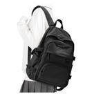 Mochila Lendolk leve impermeável para faculdade preta Mochila Lendolk leve impermeável para faculdade preta