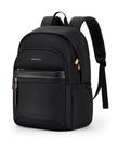 Mochila LIGHT FLIGHT Travel para mulheres, laptop de 15,6", preta