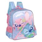 Mochila Lilo Stitch De Costas Escolar Grande Roxo Disney