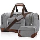 Mochila Litvyak de Lona para Viagem e Fim de Semana - Cinza Mochila Litvyak de Lona para Viagem e Fim de Semana - Cinza