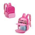 Mochila LodRid Compatível com Toniebox - Rosa Vermelho