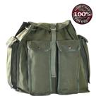 Mochila lona motociclista camping pesca Extra G 80 litros impermeável Preto
