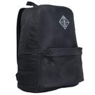 Mochila lona preta unisex