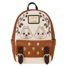Mochila Loungefly Disney Tico e Teco Matelassê 25x19x10cm