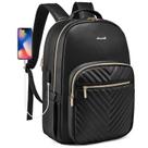 Mochila LOVEVOOK Bolsa para laptop para mulheres de 15,6" com porta USB