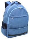 Mochila LS Bolsas para Notebook 15.6 Azul Mescla 6 divisões com Porta Canetas - MN4204
