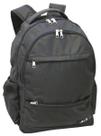 Mochila LS Bolsas para Notebook 15.6 Poliéster Preta 6 divisões com Porta Canetas - MN4203