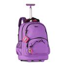 Mochila Luluca Bolsa Escolar Juvenil de Rodinhas Varias Cores