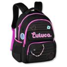 Mochila Luluca Premium Bolsa Escolar Feminina Juvenil