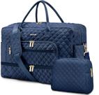 Mochila LUOCIP Large Women Travel Carry on Navy 35L