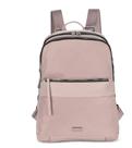 Mochila M Feminina Executiva Para Notebook Com Bolso Gash Nude Luxcel