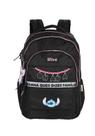 Mochila M Juvenil Náilon Notebook Ohana Stitch + Chaveiro