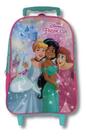 Mochila Mala Com Rodinhas Infantil 16 Princesas - Starshool