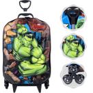 Mochila Mala escolar infantil de 3 rodinhas e Relevo 3D