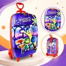 Mochila Mala escolar infantil de 3 rodinhas e Relevo 3D Mochila Mala escolar infantil de 3 rodinhas e Relevo 3D