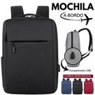 Mochila Mala Viagem De Bordo Grande Premium Resistente - Cores