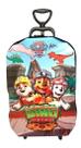 Mochila Malinha 3d Patrulha Canina Dinossauro Rodinha Grande