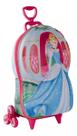 Mochila Malinha Escolar Cinderela Princesa Disney Carruagem
