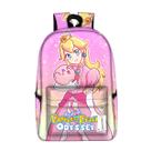 Mochila Marios Bros Princess Peachs Toadstoois Kids School