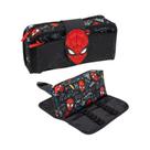 Mochila Marvel Spider Man Para Meninos Com Garrafa De Água, Lancheira E Estojo Para Lápis, Mochila