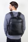 Mochila masculina de couro floater Daniel