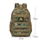Mochila masculina Escolar Camuflada Tática Grande, Resistente e Versátil