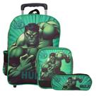 Mochila Masculina Escolar Juvenil Carrinho Hulk Passeio