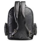 Mochila Masculina Executiva de Couro para Notebook Preta