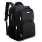 Mochila Masculina Feminina Notebook Bolsa Preta Reforçada Anti Furto Semi Impermeável Escolar Faculdade Trabalho Viagem