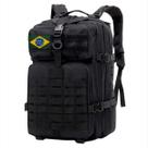 Mochila masculina militar 50l tática reforçada impermeavel grande diversas cores acompanha 1 patch