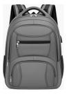 Mochila Masculina Resistente com Bolso Traseiro Oculto e Alças Ajustáveis