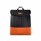 Mochila Maternidade Coleção Cores - Preto e Laranja Mochila Maternidade Coleção Cores - Preto e Laranja
