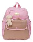 Mochila Maternidade Fun Baby Rosa Revenda