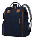 Mochila Maternidade Impermeável Ergonômica Multifuncional para Gestantes Mamãe e Bebê Menino Versão Luxo Marca Maternity Dream Cor AZUL