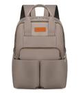 Mochila Maternidade Impermeável Multifuncional Grande Mamãe e Bebê Bolsos Térmicos Alças de Carrinho e Bolso Porta Lenço Umedecido