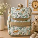 Mochila Maternidade Média Elegante Espaçosa Prática Resistente Cor:Bege Mochila Maternidade Média Elegante Espaçosa Prática Resistente Cor:Bege