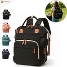 Mochila Maternidade Multifuncional Bolsa Bebê Grande com USB Porta Chupeta Monolo