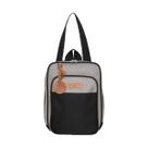 Mochila Maternidade Multifuncional Pirulitando Abraço Preto