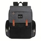 Mochila Maternidade Prática Yepp Infantil Bolsa Bebê Menino E Menina Impermeável Térmica Com Zíper Cinza Preto - Mochila Maternidade Prática Yepp Infantil Bolsa Bebê Menino E Menina Impermeável Térmica Com Zíper Cinza Preto -