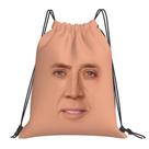 Mochila Meme Engraçada Unissex Reforçada Estilo Saco