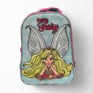 Mochila Menina Fada 3D Glitter Resistente Conforto Rosa cor:Verde