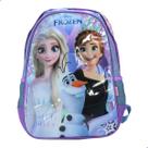 Mochila Menina Xeryus Disney Princesas Frozen Roxo e Rosa Mochila Menina Xeryus Disney Princesas Frozen Roxo e Rosa