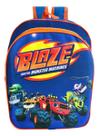 Mochila Menino Blaze Monster Machine Carro Costas F5 Grande