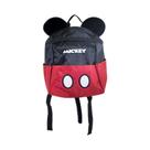 Mochila Mickey com Orelha e Rabinho 33x25cm Oficial Disney