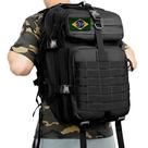 Mochila Militar Resistente com Sistema MOLLE e tiras autocolantes Grande